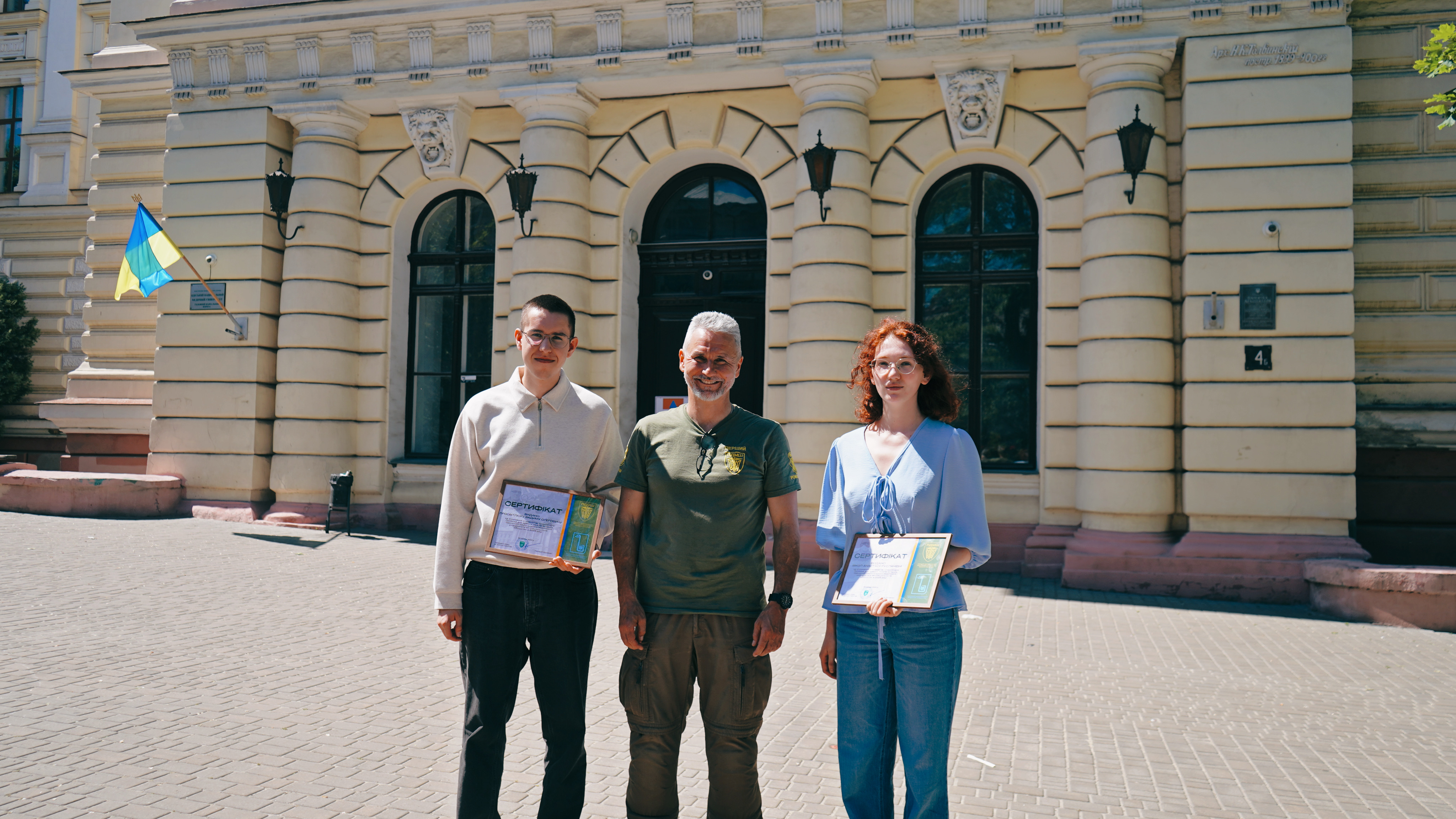 В Одеському національному медичному університеті відбулося вручення сертифікатів стипендії імені Олександра Полякіна
